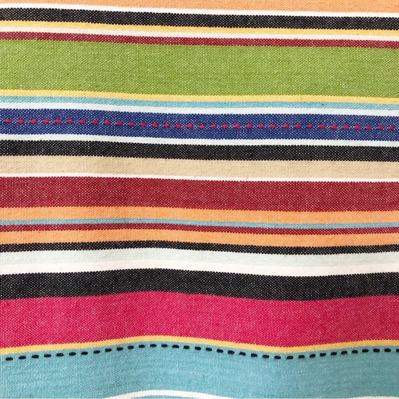 Southwestern Colorful Stripe Barn Utility Jacket Medium - Picture 12 of 14